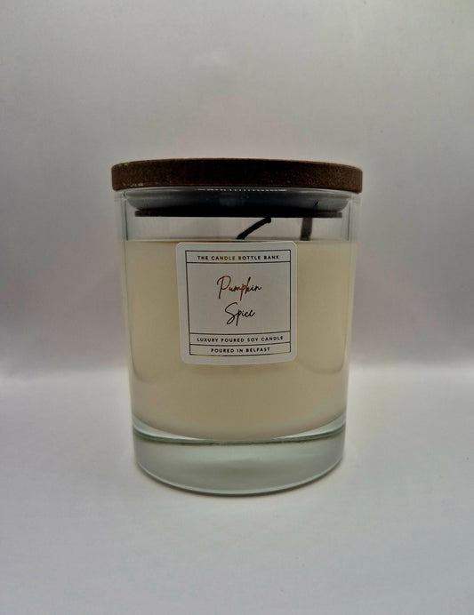 Pumpkin Spice Scented Soy Wax Candle