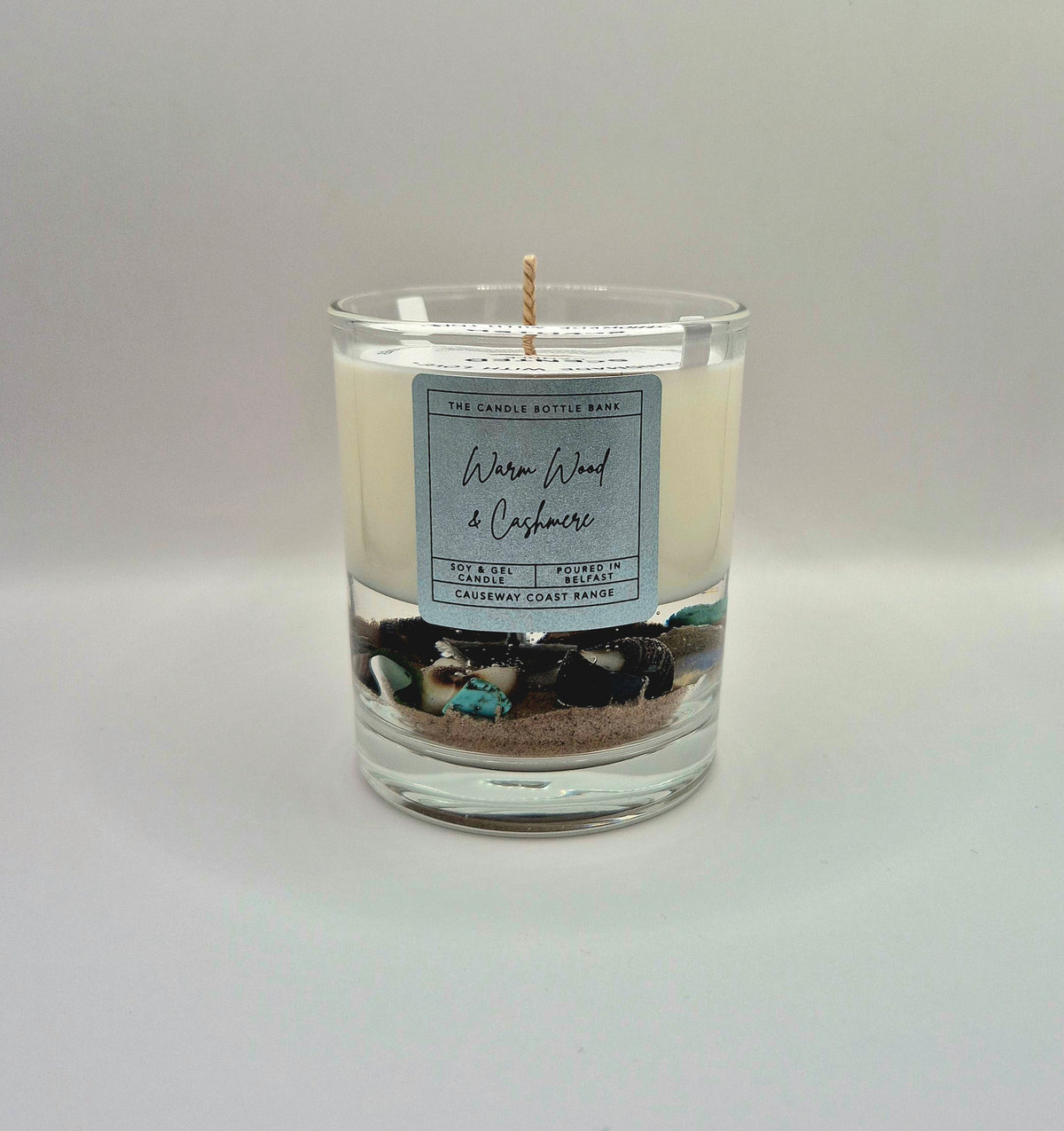 Warm Wood & Cashmere 'Causeway Coast' Scented Candle