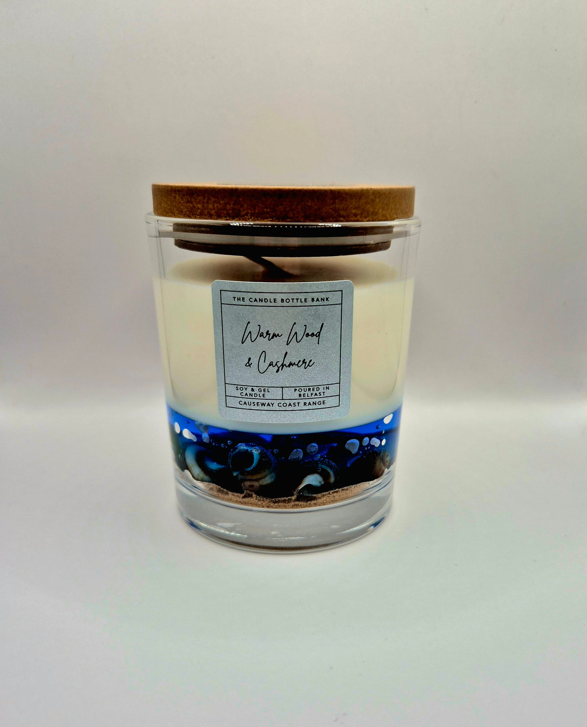 Warm Wood & Cashmere 'Causeway Coast' Scented Candle