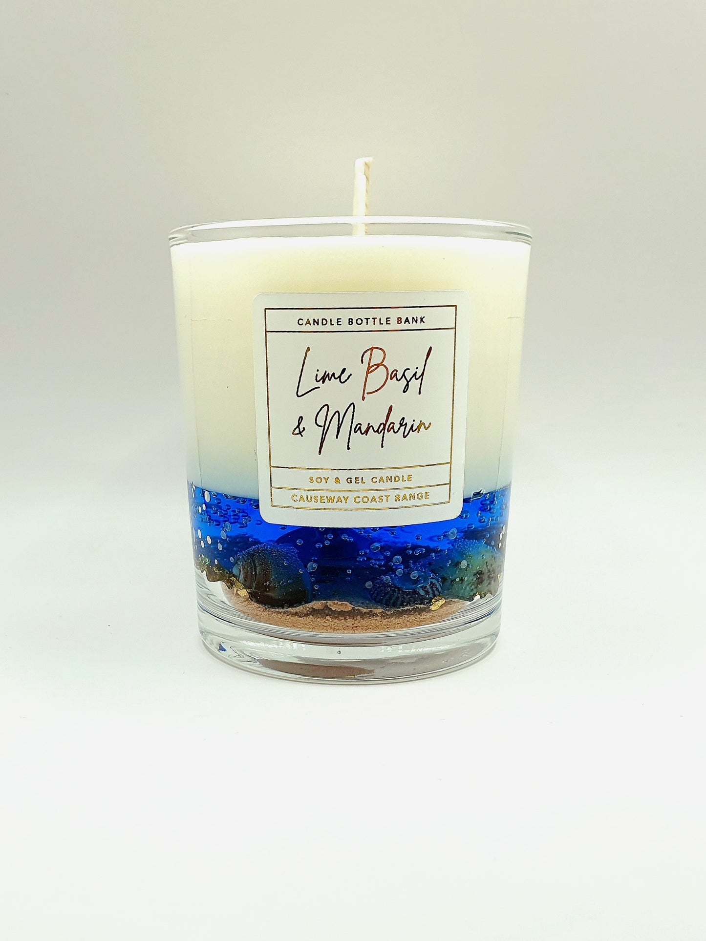 Lime Basil & Mandarin 'Causeway Coast' Scented Candle