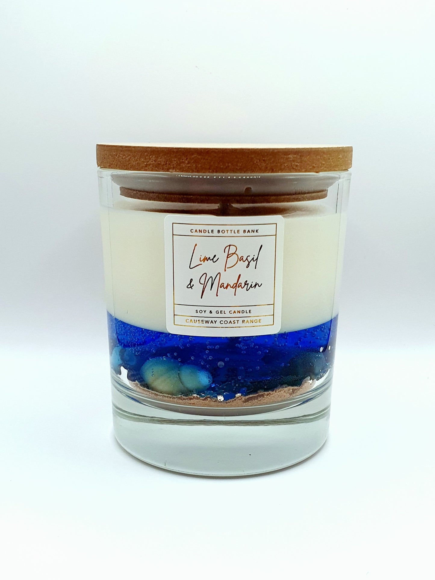 Lime Basil & Mandarin 'Causeway Coast' Scented Candle