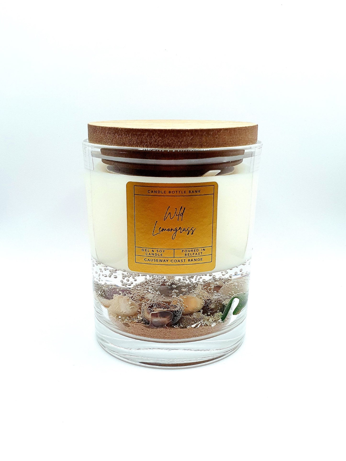 Wild Lemongrass 'Causeway Coast' Scented Candle