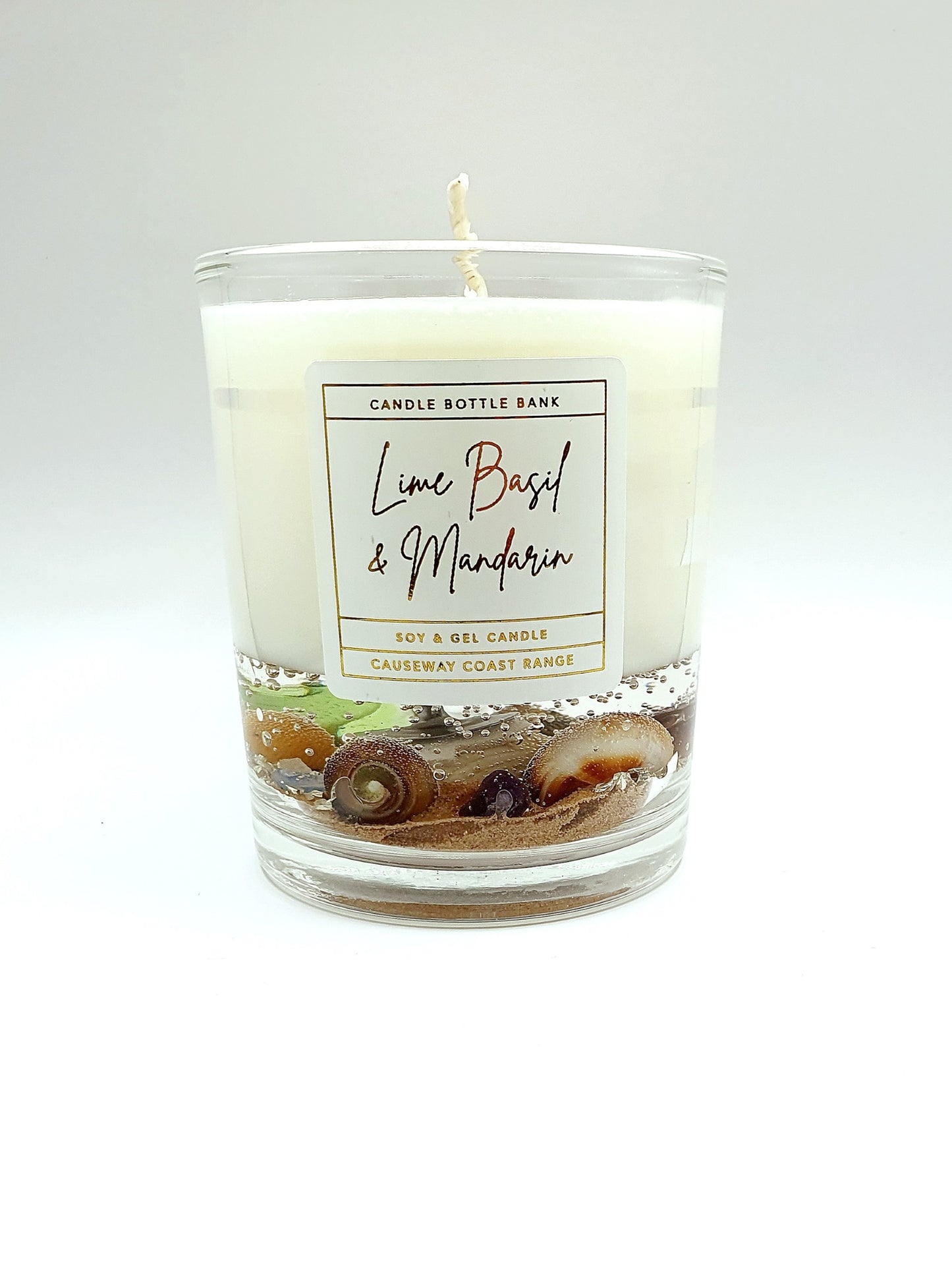 Lime Basil & Mandarin 'Causeway Coast' Scented Candle